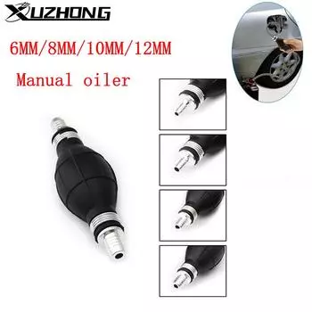 Универсальный топливный насос 6/8/10/12 мм, ручной насос для перекачки жидкого масла, бензиновый, дизельный, ручной насос для заливки топлива, для автомобиля, морского, подвесного мотора
