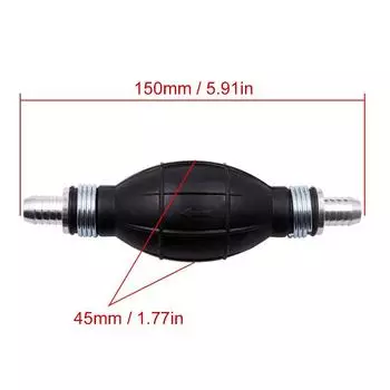 Универсальный топливный насос резиновый ручной насос для перекачки жидкого масла бензин дизель ручной насос для заливки топлива для автомобиля морской подвесной 6/8/10/12 мм