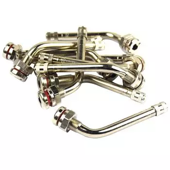 Универсальный TR545d 60-градусный изгиб стержней вентилей для грузовых шин, латунный стержень вентиля для бескамерных шин для легковых автомобилей