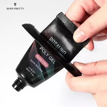 Универсальный тюбик для зубной пасты, украшения для ногтей, соковыжималка, нежный черный, легкий вес