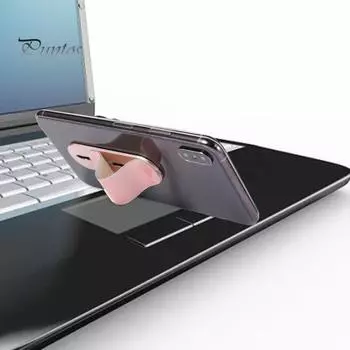 Универсальный U-образный многополосный держатель для мобильного телефона с кольцом на палец, подставка с наклейкой на заднюю панель для планшета розового золота