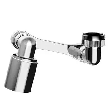 Универсальный удлинитель крана для роботизированной руки, вращающийся на 1080 градусов аэратор, универсальный соединитель, насадка, препятствующая разбрызгиванию
