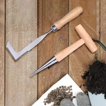 Универсальный удобный металлический ручной очиститель для садовых сорняков, устойчивый к трещинам, для сельскохозяйственных угодий