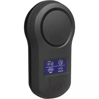 Универсальный ультразвуковой отпугиватель мышей BG-305 для защиты от куниц, комаров, грызунов на площади до 150 квадратных метров 6*3*11.2cm,EU Plug чёрный