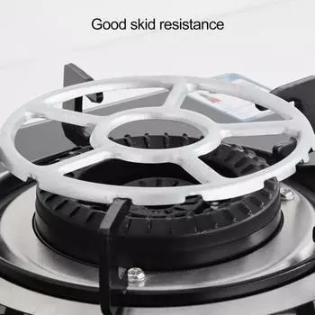 Универсальный универсальный держатель для кастрюли с равномерной теплопроводностью, простая установка, вспомогательный держатель для плиты для ресторана, держатель для кастрюли S