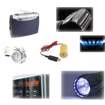 Универсальный USB 5 В 2 А до 1,5 В 1 А LR20 D-пустышка Батарея Кабель питания Линия для удаления батарей для игрушечных газовых фонарей