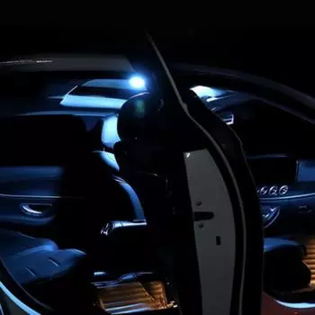 Универсальный USB перезаряжаемый светодиодный светильник для чтения автомобиля потолочный магнитный светильник на крышу