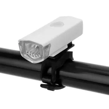 Универсальный USB-зарядка, высокая яркость, велосипедный фонарик, антикоррозийный для белый