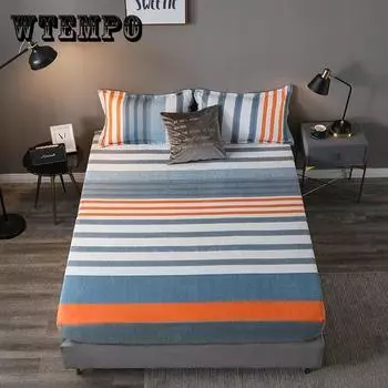 Универсальный утолщенный шлифовальный наматрасник Four Seasons, дышащий нескользящий двойной пылезащитный чехол для матраса 120x200cm