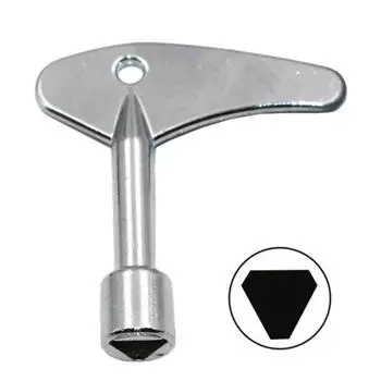 Универсальный внутренний треугольный гаечный ключ, ключ для клапана счетчика воды на дверь лифта