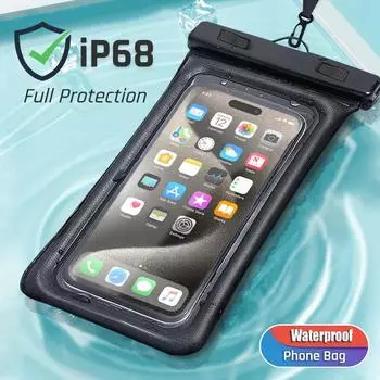 Универсальный водонепроницаемый чехол IP68 Air Bag Soft Phone Accessories