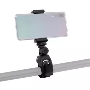 Универсальный вращающийся на 360 градусов держатель для телефона, регулируемое крепление для телефона на велосипеде, мотоцикле чёрный
