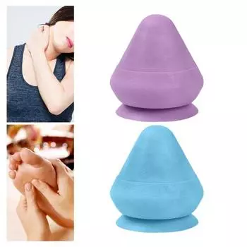 Универсальный высокопрочный многоцелевой фасциальный конус треугольный расслабляющий аппарат мяч для спортзала розовый