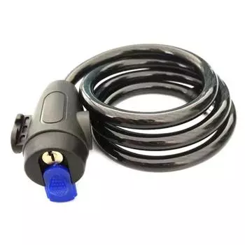 Универсальный замок для мотоцикла, противоугонный ремень, 2 ключа для безопасности велосипеда, стальной трос, портативный замок для электромобиля, тросовый замок
