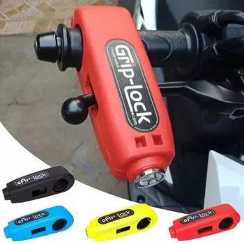 Универсальный замок на руль мотоцикла, передний тормозной рычаг, ручка, блокирующий диск, двигатель скутера, противоугонная ручка, защитные замки дроссельной заслонки