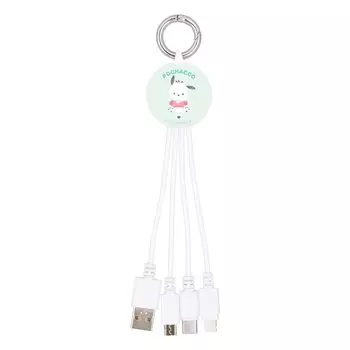 Универсальный зарядный кабель Gourmandise Sanrio Pochacco SANG-297PC