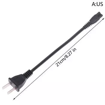Универсальный зарядный шнур переменного тока 220 В для перезаряжаемого фонарика 1101 1106 1108 US