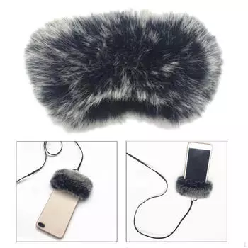 Универсальный защитный экран для сотового телефона Deadcat Wind Muff Pops Filter, простой в использовании, для использования на открытом воздухе With Opening