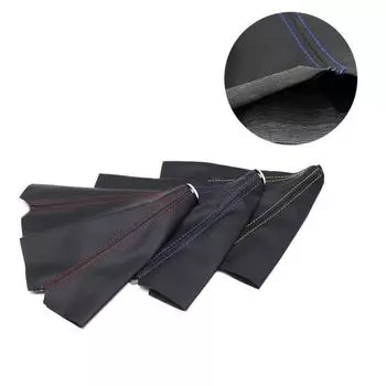 Универсальный защитный автомобильный чехол из искусственной кожи, ручка переключения передач, чехол для багажника, инструмент красный