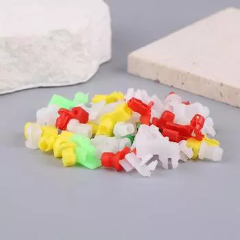 Универсальный зажим для стержня замка двери автомобиля, фиксатор ручки со стороны водителя, подходит для пластиковых заклепочных креплений, фиксаторов автомобильного зажима для проводов