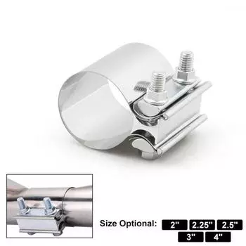 Универсальный зажим для выхлопной трубы без сварки I-блок, антикоррозийный зажим для выхлопной трубы из нержавеющей стали, автомобильный C