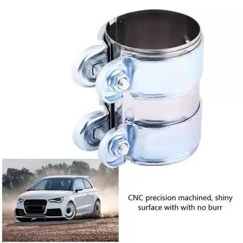 Универсальный зажим для выхлопной трубы, хомут для выхлопной трубы, хомут для глушителя, хомут для выхлопной трубы, водосточные трубы, автомобильные аксессуары