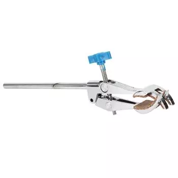 Универсальный зажим с 4 захватами для лабораторных колб и холодильников, зажим для пробирок