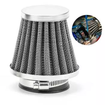 Универсальный зажим воздушного фильтра с грибовидной головкой для мотоциклетного карбюратора, очиститель воздушного фильтра, высокопоточный вентиляционный фильтр картера