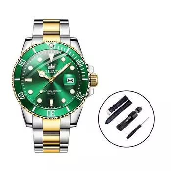 UNIYTE Men s Wristwatch Metal Watch Luxury Watch Men s Wristwatch JK01+Leather Watch Strap,Korean popular watches