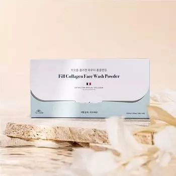 Unizar Chaorum Collagen Cleansing Powder Enzyme Face Wash Foam Cleansing, 1 коробка, 6 г