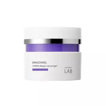 Unlabel Labo BK Repair Serum Gel 80g Gel Прозрачность пор Упругость Эластичность Сделано в Японии Уход за кожей Уход за кожей против старения Bakuchiol All-in-one