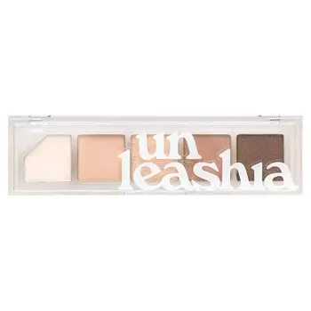 Unleashia, Mood Shower Eye Palette, No. 3 nude shower, 4g