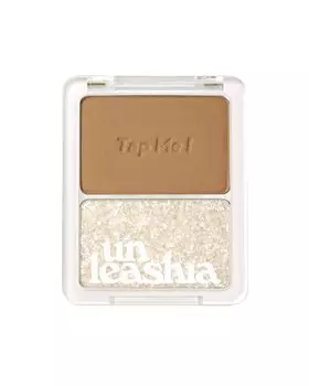 Unleashia Tap Me Palette Duo Makeup Cosmetics [Unleashia] N°3 Rub-A-Dub/Eye Make/Point Vegan/Vegan/Vegan/Cosmetics/Korean