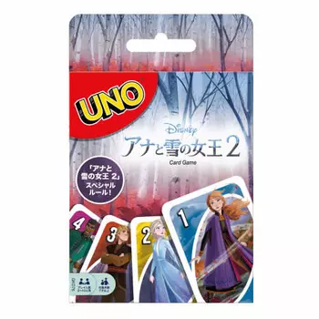 UNO Frozen 2 UNO FROZEN2 [Специальная карта правил с Силой природы] GKD76