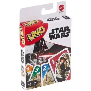 UNO Star Wars [Специальная карта правил с Дикой силой] Возраст 7 лет и старше GPP00