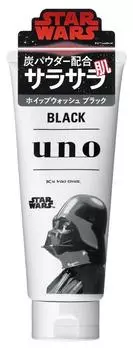 Uno Whip Wash Средство для умывания лица 130 г Star Wars Collaboration Darth Vader (черный)