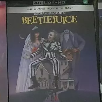 (unopened) Beetlejuice 4k Blu-ray Steelbook Sell