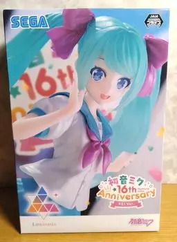Unopened Hatsune Miku 16th Anniversary KEI Prize Figure Figure 4656 Ver.