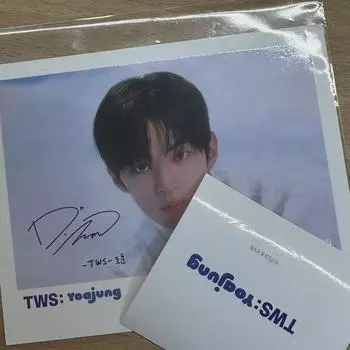 Unopened Tours Do-hoon Yoa-jeong Polaroid Photo Card Sticker