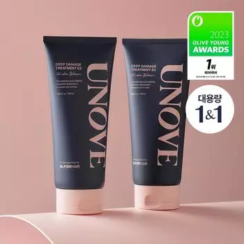 UNOVE Deep Damage Treatment EX, 320 мл, двойная упаковка