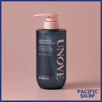 [UNOVE] Шампунь для восстановления глубоких повреждений, 500 г
