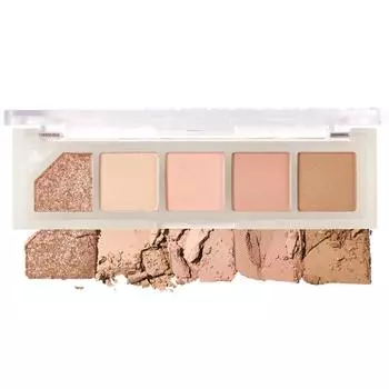 Unrichia Mood Shower Eye Palette 3.5g, NO.2 Rose Shower, 1 piece