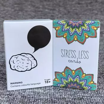 Unstress Card Gathering Досуг Настольная игра Карточная игра Семейные сборы One Size