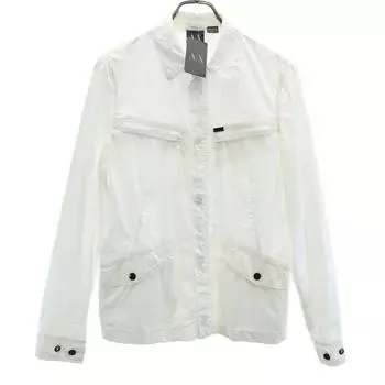 unused ARMANI EXCHANGE Shirt jacket XS white Tagged Men s Used
