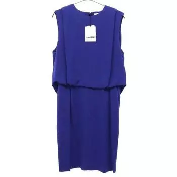 unused ENFOLD made in Japan No sleeve one piece 38 blue Women Used