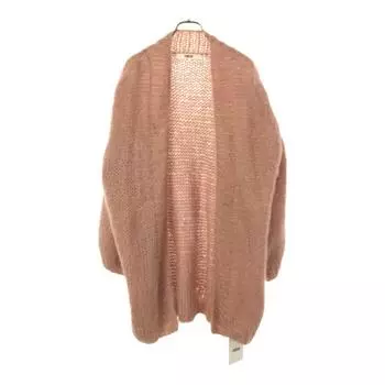 unused furfur Mohair Blend Long sleeve knit cardigan F Long RWNT184076 Women Used