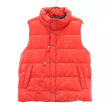 unused Johnbull Denier Nylon Loom Down vest M Red PERMAWARM Men s Used