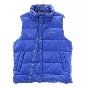 unused Johnbull Denier Nylon Loom Down vest M Blue PERMAWARM Men s Used
