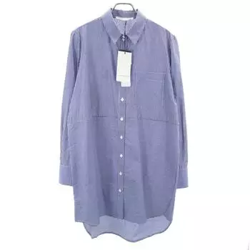 unused LIVIANA CONTI made in Italy Striped Pattern Long sleeve Shirt dress Women Used