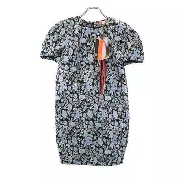 unused MSGM made in Italy Overall handle Short sleeve one piece 38 Blue Women Used